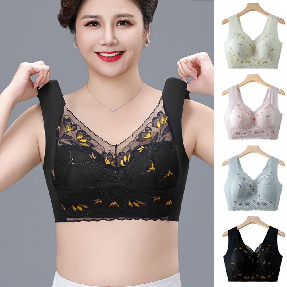 Minimizer Bra Women - Soutien-gorge sans armatures en dentelle grande