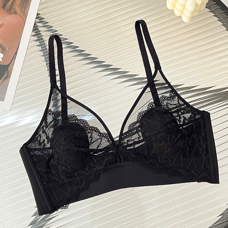 T Shirt Bra Seamless - Débardeur court sexy en dentelle, dos