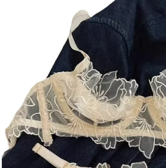 Lace Bralette Set - KUCLUTLace Ensemble de soutien-gorge léger à