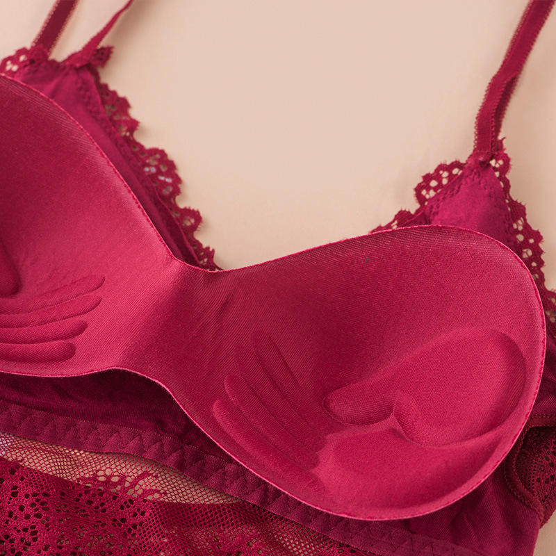 Soutien-gorge Push Up en dente - Sheer Bra Lace avis et prix