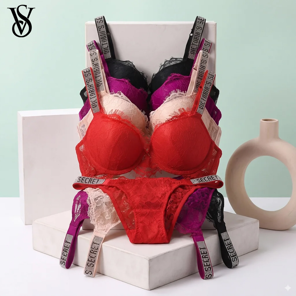Ensemble de lingerie sexy Vict - Lace Bralette Set avis et prix